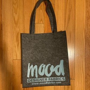 Mood felt tote bag